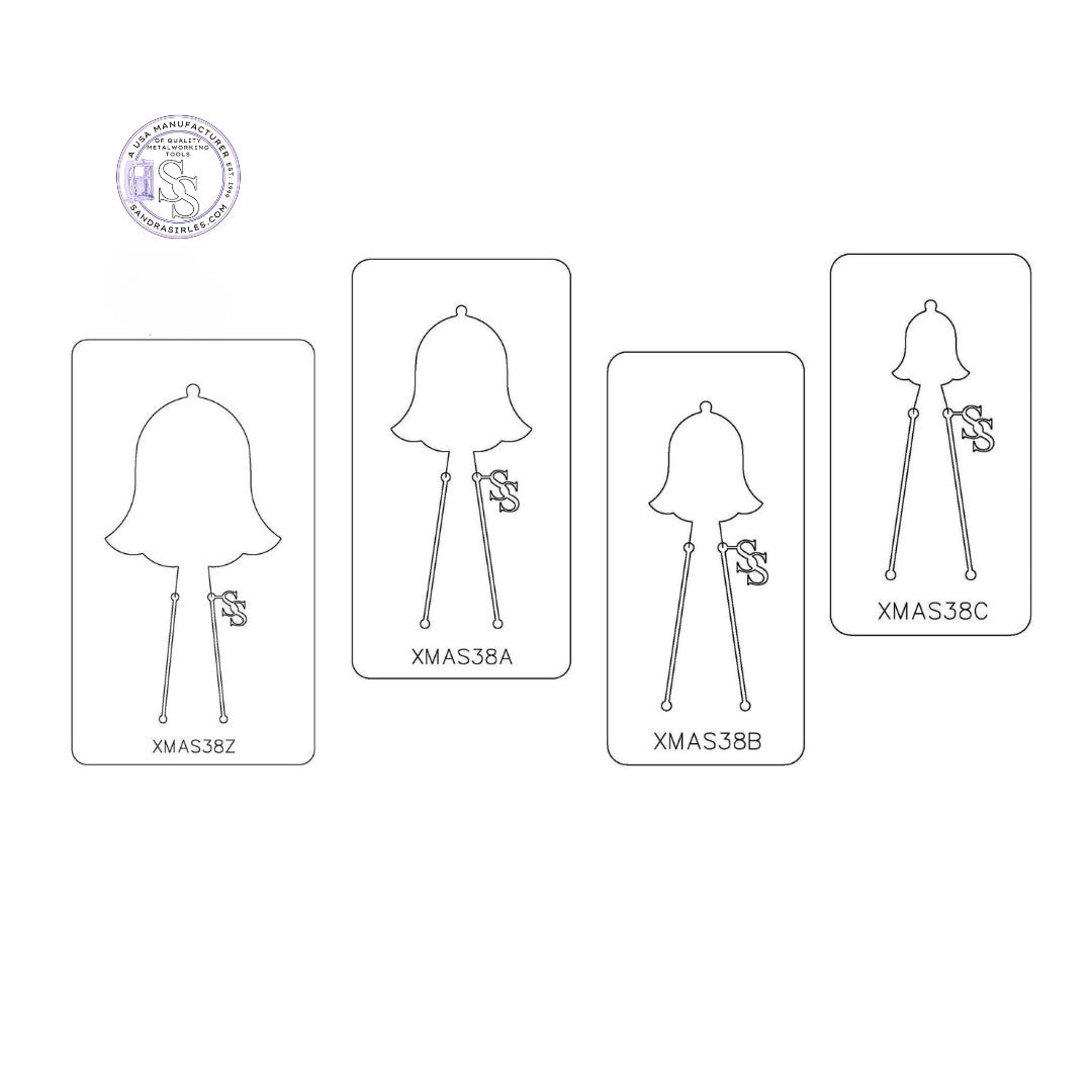 PANCAKE DIE XMAS38 SCALLOP BELL